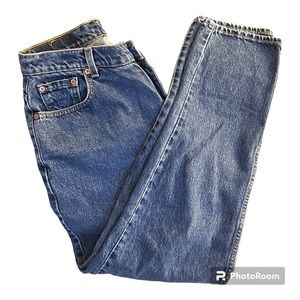 Levi's 550 Vintage 1998 Mom Jeans SZ 12M Relaxed Fit Tapered Legs High Waist